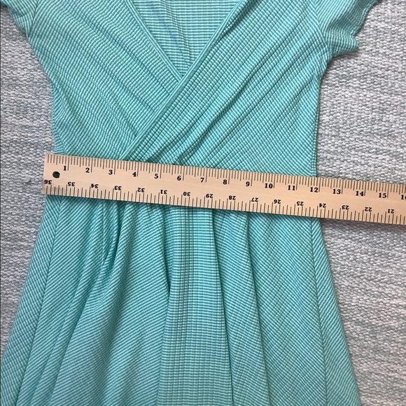 Green Wrap Dress - Picture 7 of 7